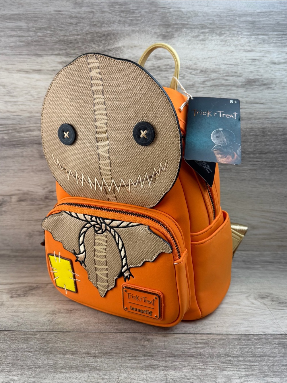 loungefly horror Halloween Trick 'r Treat Sam Cosplay Mini Backpack